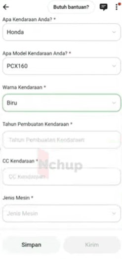Tampilan Data Kendaraan di Aplikasi Grab Driver.png