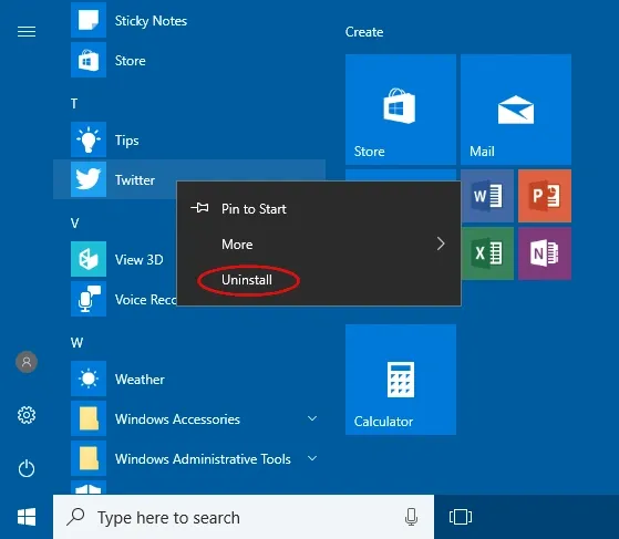 cara uninstall aplikasi di laptop