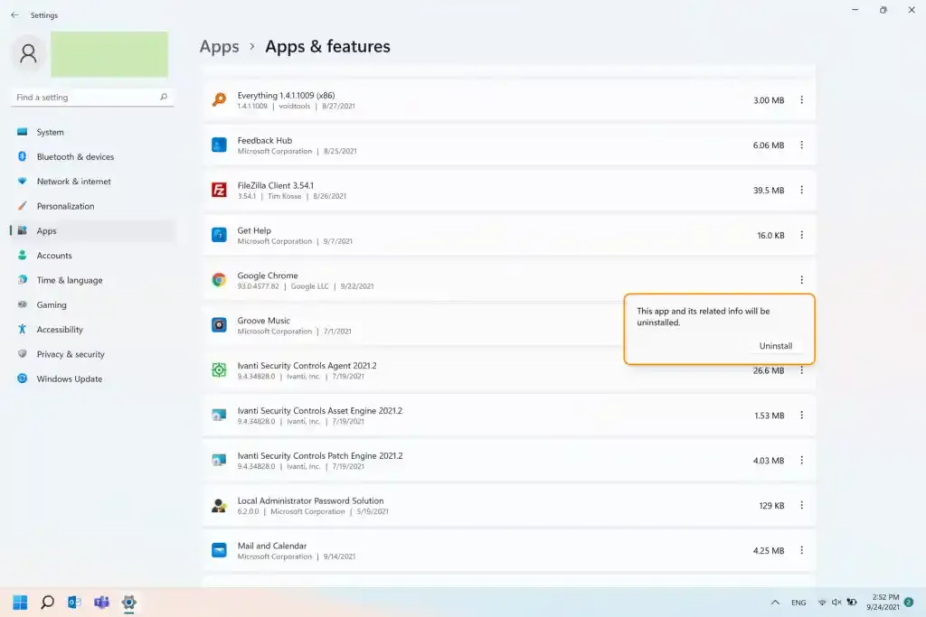 cara uninstall aplikasi di laptop