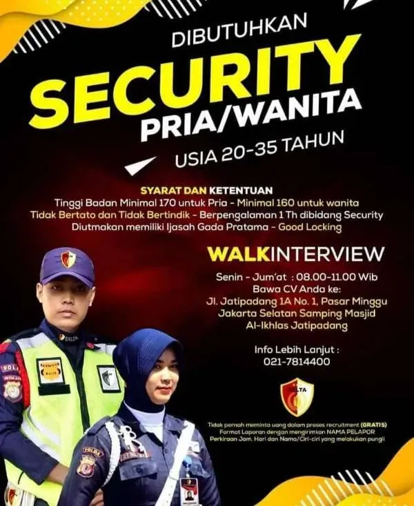 35. Contoh Lowongan Pekerjaan Security.webp