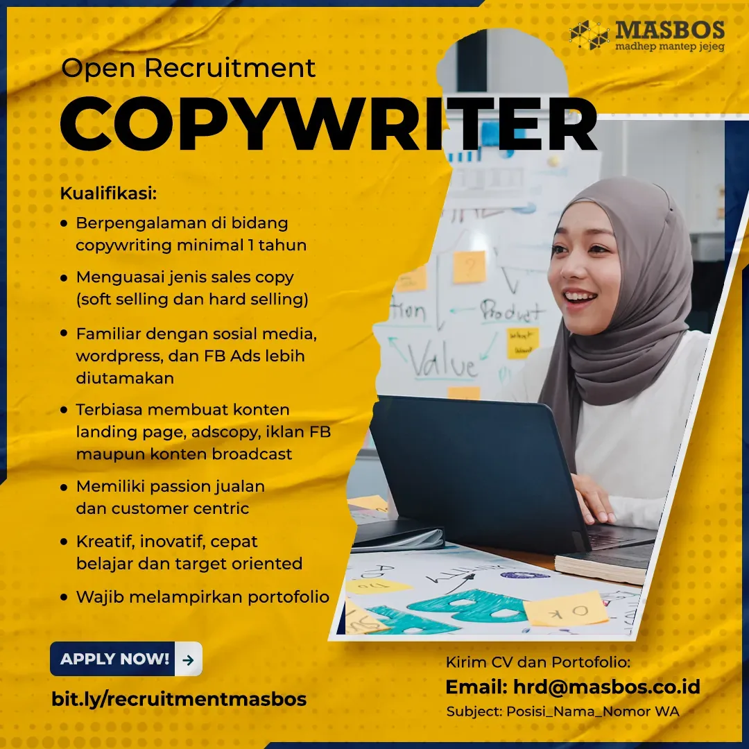 39. Contoh Lowongan Pekerjaan Copywriter.webp