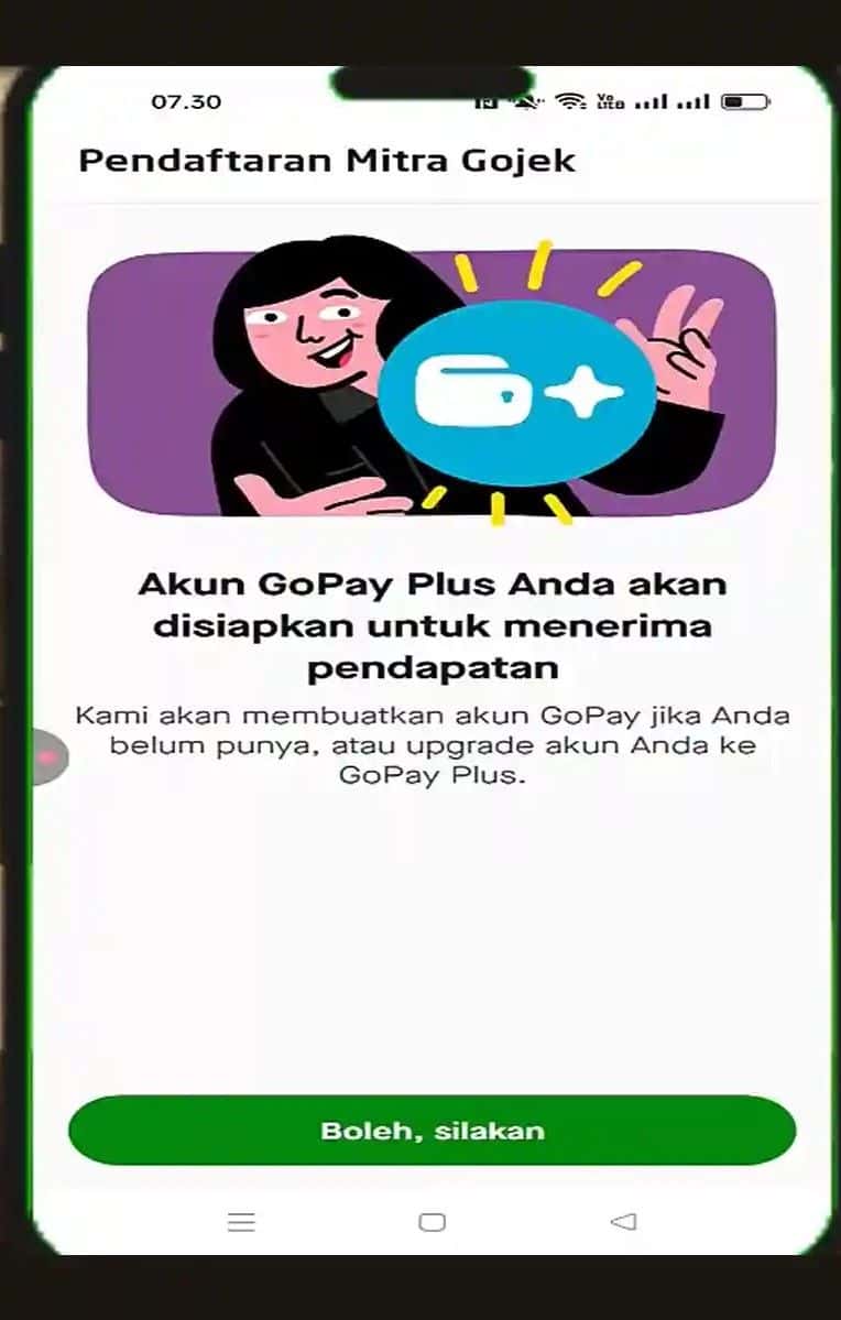 cara daftar gojek driver