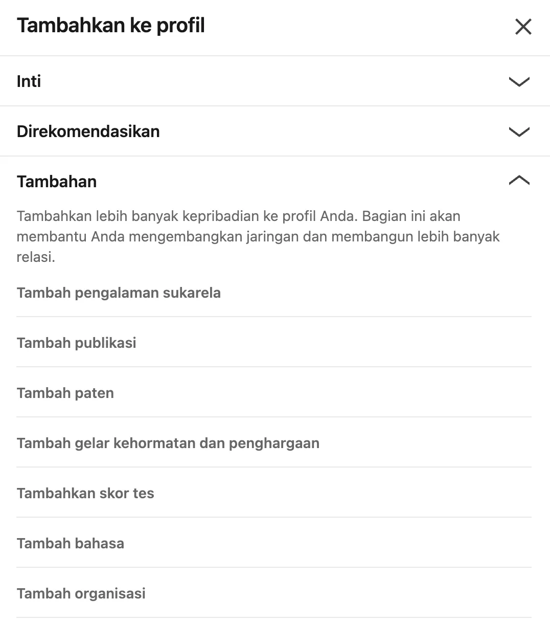 3. Klik _Tambah Pengalaman Sukarela_.webp