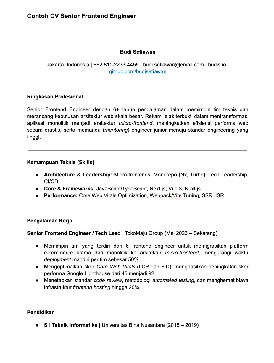 5. Contoh CV Senior Frontend Engineer.webp