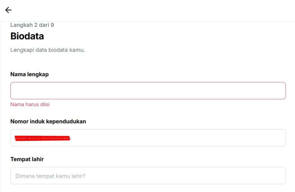 isi biodata untuk pendaftaran maganghub fresh graduate