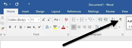 cara mengatur spasi di word