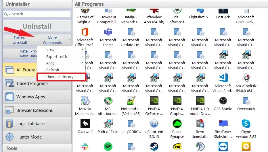 cara uninstall aplikasi di laptop