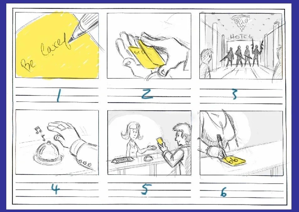 Akses Contoh Storyboard Film Pendek.webp