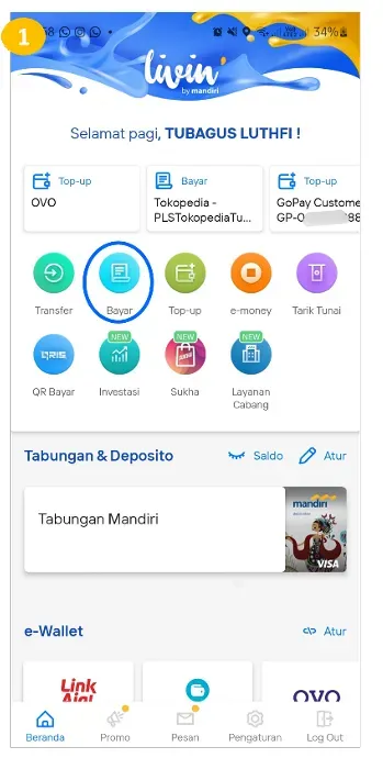 Cara Bayar UTBK Lewat Mobile Banking Mandiri (3).webp