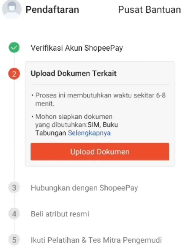 Cara Daftar Shopee Food untuk Driver secara Online (3).webp
