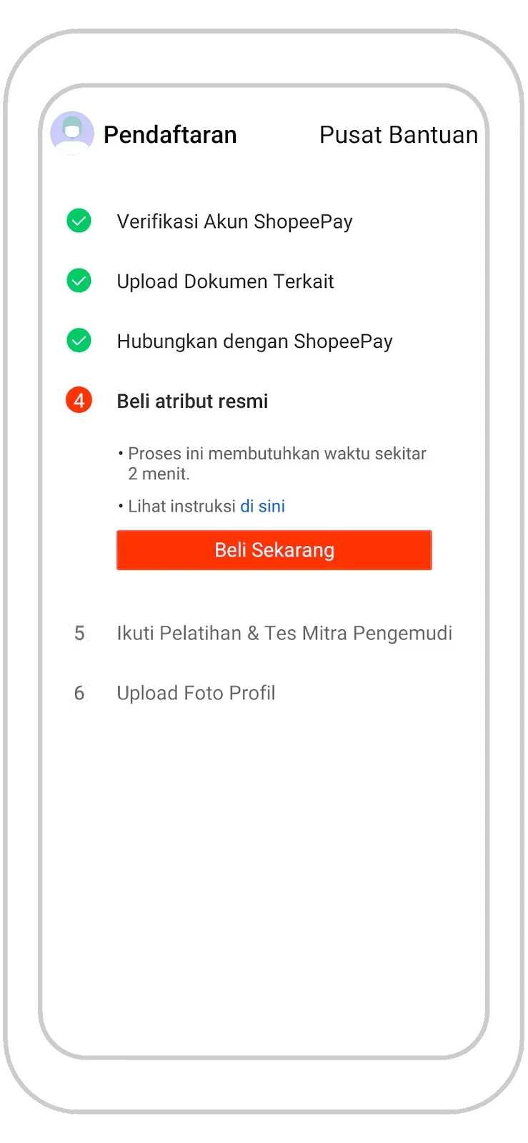 Cara Daftar Shopee Food untuk Driver secara Online (5).webp