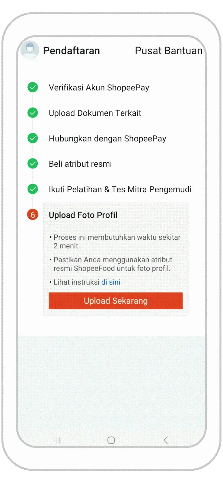 Cara Daftar Shopee Food untuk Driver secara Online (7).webp