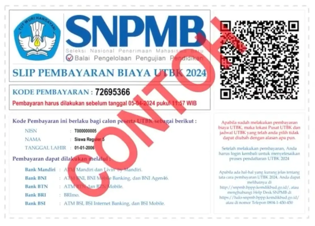 Cara Download Slip Pembayaran UTBK 2026 (3).webp
