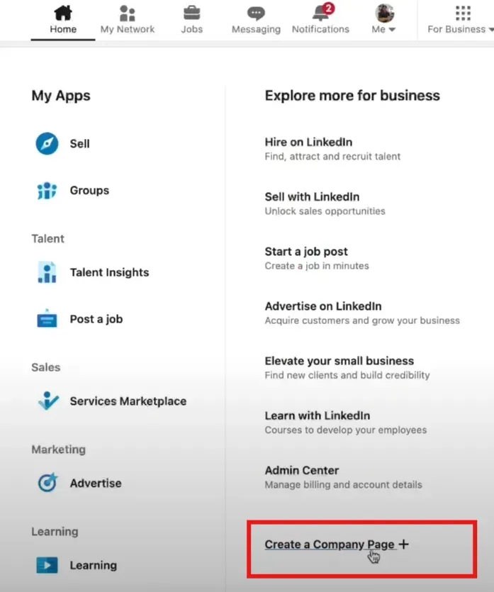 Cara Membuat Akun Perusahaan di LinkedIn.webp