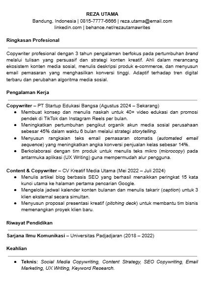 Contoh CV Copywriter dalam Bahasa Indonesia.webp