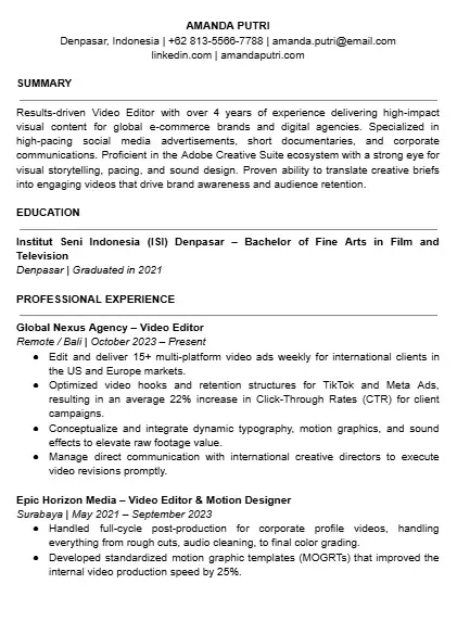 Contoh CV Video Editor dalam Bahasa Inggris.webp
