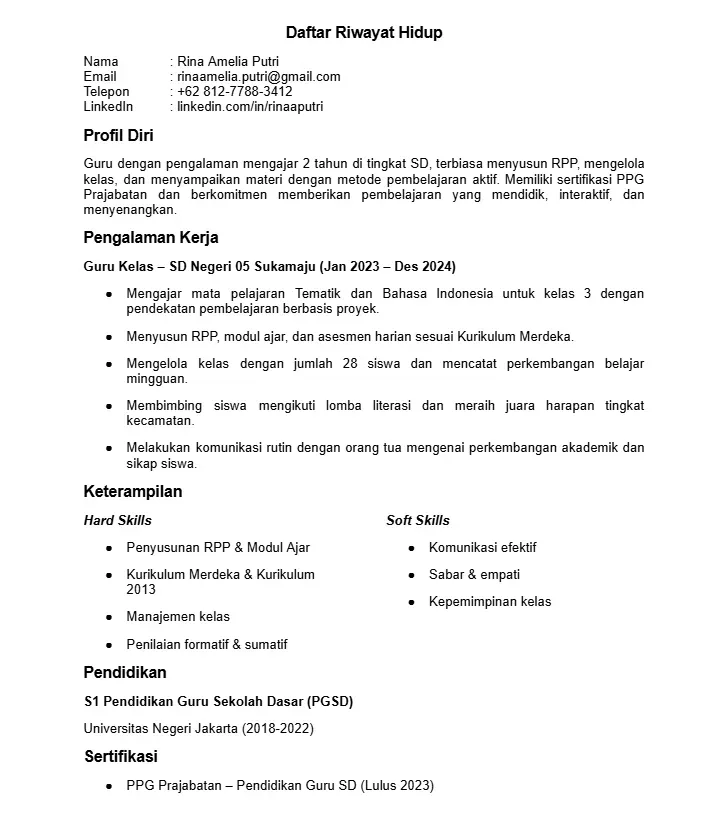 Contoh Daftar Riwayat Hidup Guru.webp