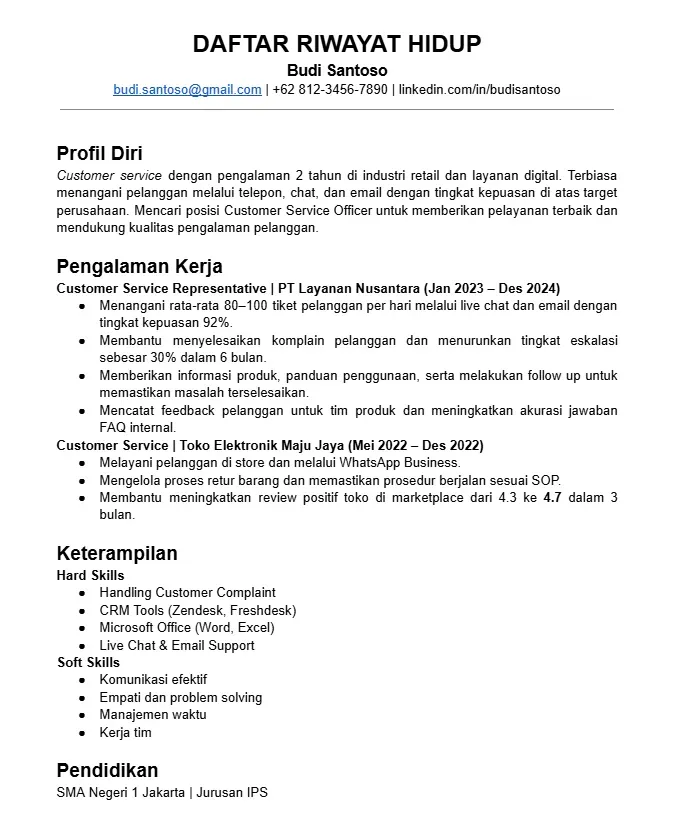 Contoh Daftar Riwayat Hidup untuk Melamar Pekerjaan.webp