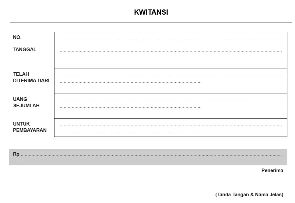 Contoh Kwitansi Pembayaran Kosong.webp