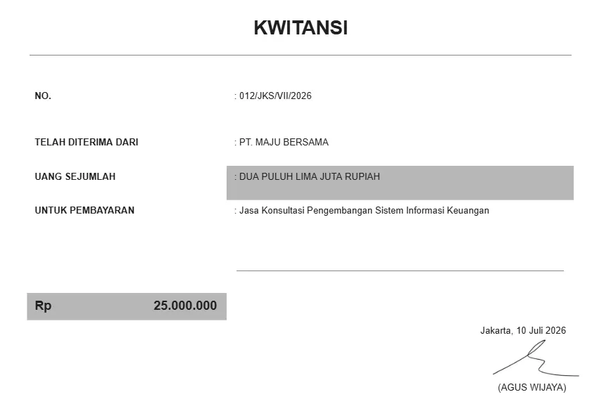 Contoh Kwitansi Pembayaran Perusahaan.webp