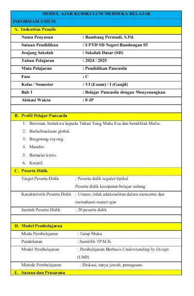 Contoh Modul Ajar Kurikulum Merdeka.webp