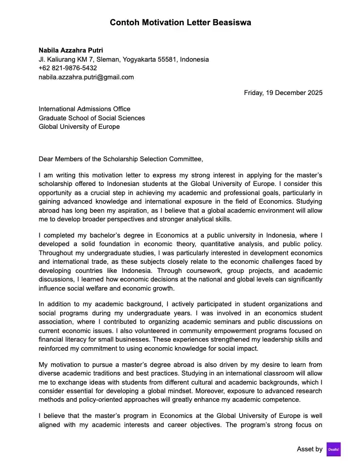 Contoh Motivation Letter Beasiswa.webp