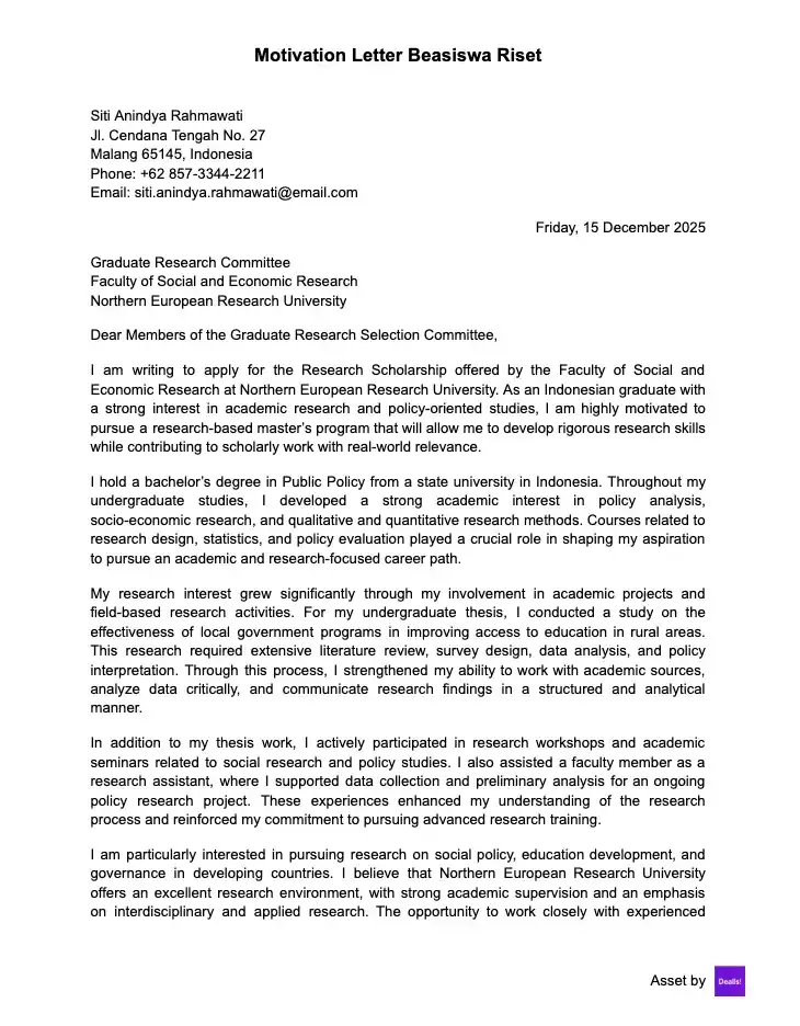 Contoh Motivation Letter Beasiswa Riset.webp