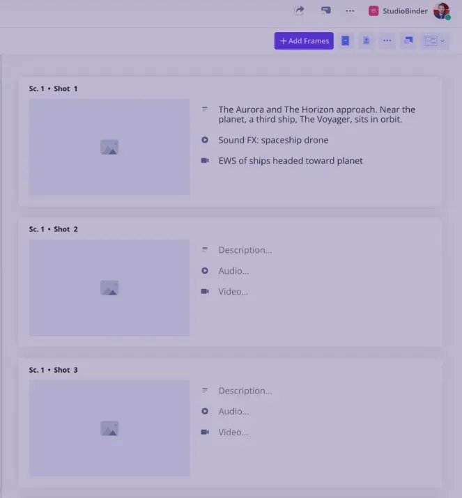 Contoh Panel Storyboard yang Sudah Disusun.webp