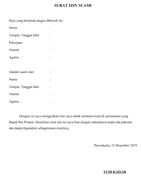 Contoh Surat Izin Suami untuk Bekerja di Pabrik.webp
