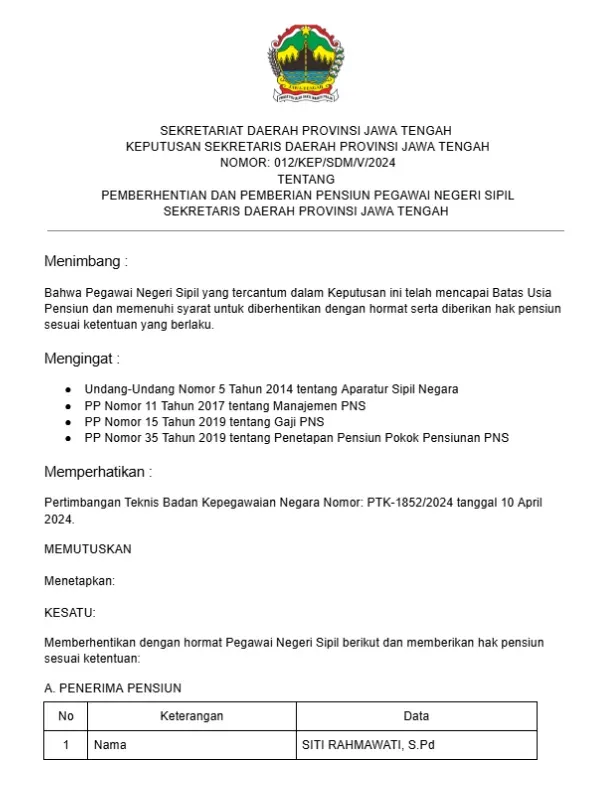 Contoh Surat Keterangan Pensiun PNS.webp