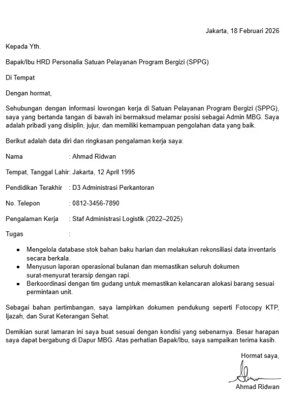 Contoh Surat Lamaran MBG Word.webp