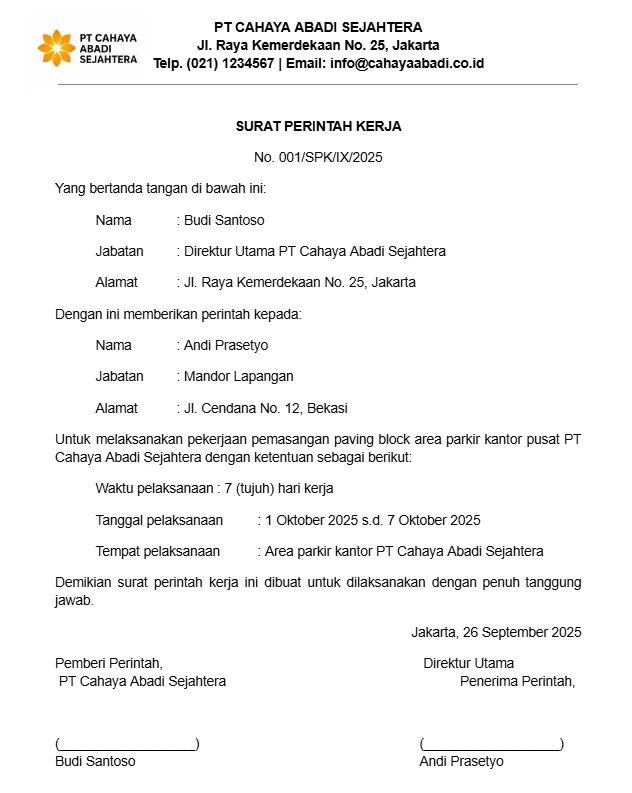 Contoh Surat Perintah Kerja PDF.webp