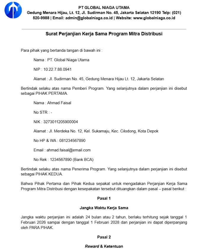 Contoh Surat Perjanjian Kerja Sama Project.png