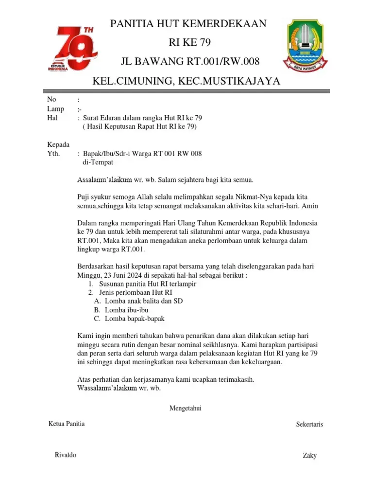 Contoh Surat Undangan 17 Agustus untuk Warga Sederhana.webp