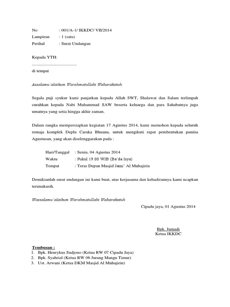 Contoh Surat Undangan Pembentukan Panitia 17 Agustus.webp