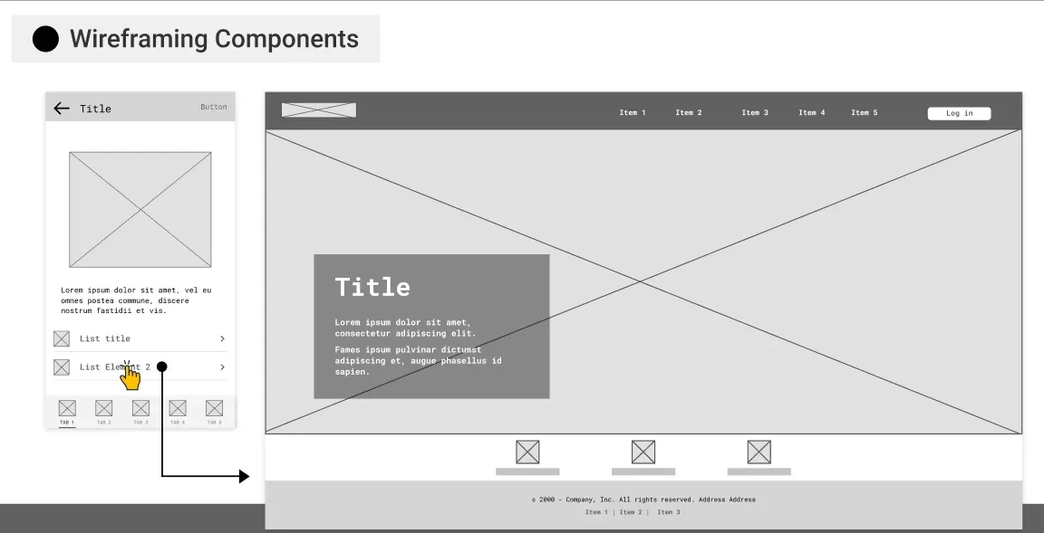 Contoh Wireframe Low Fidelity.webp