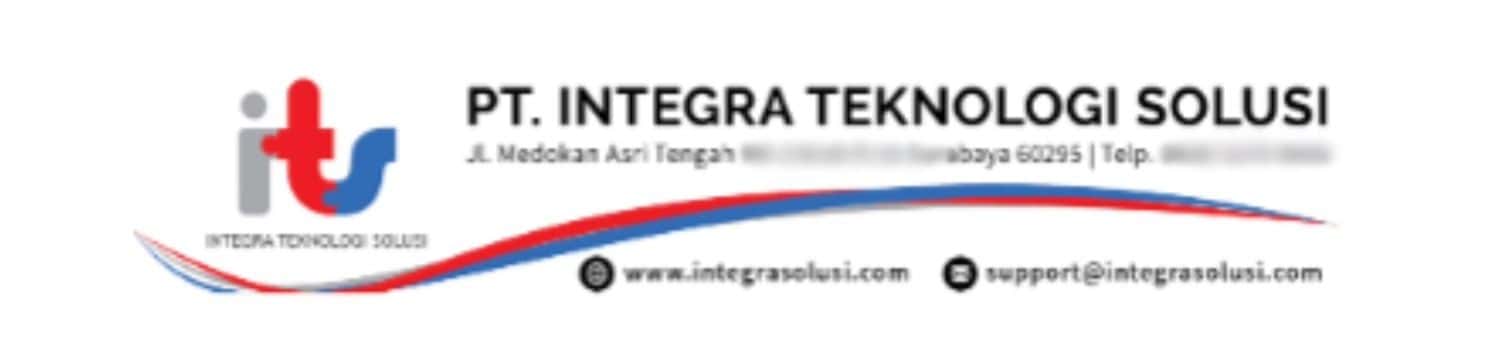 Contoh kop surat perusahaan I Sumber: Integra Teknologi Solusi