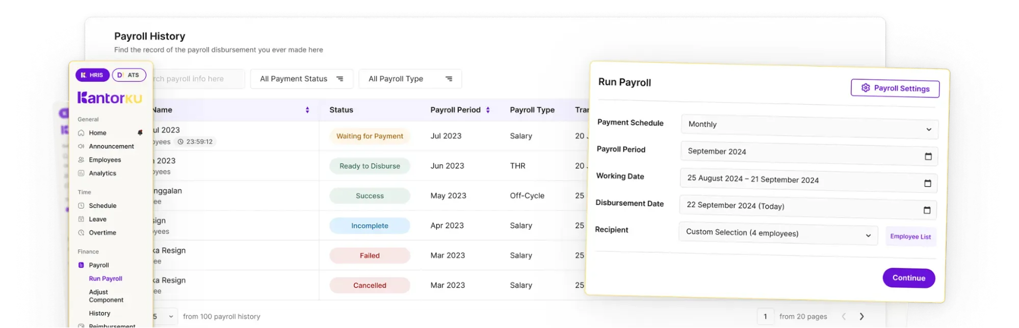 Dashboard Payroll KantorKu HRIS.webp