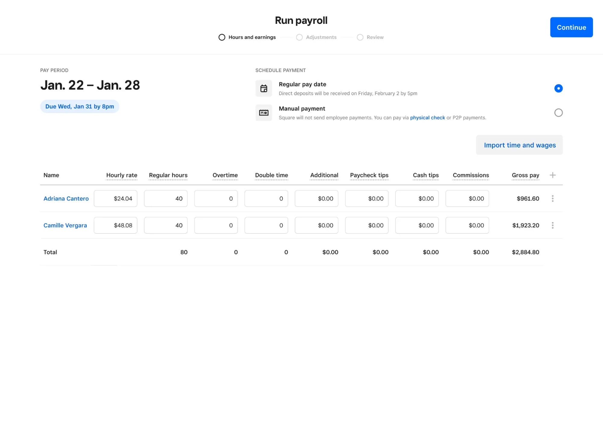 Dashboard Payroll Square Payroll.webp