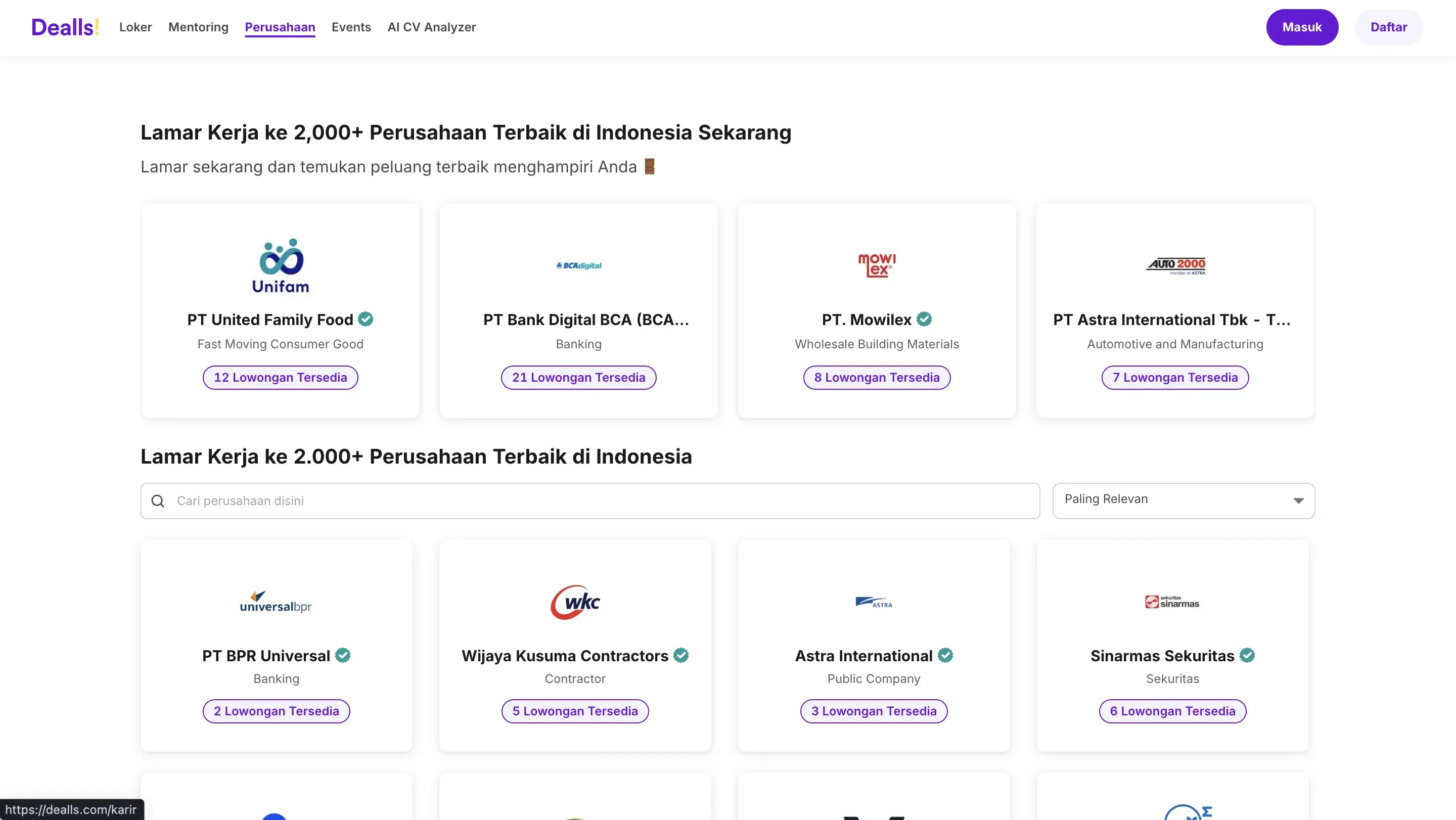 Dealls List Perusahaanyang Membuka Lowongan Kerja.webp