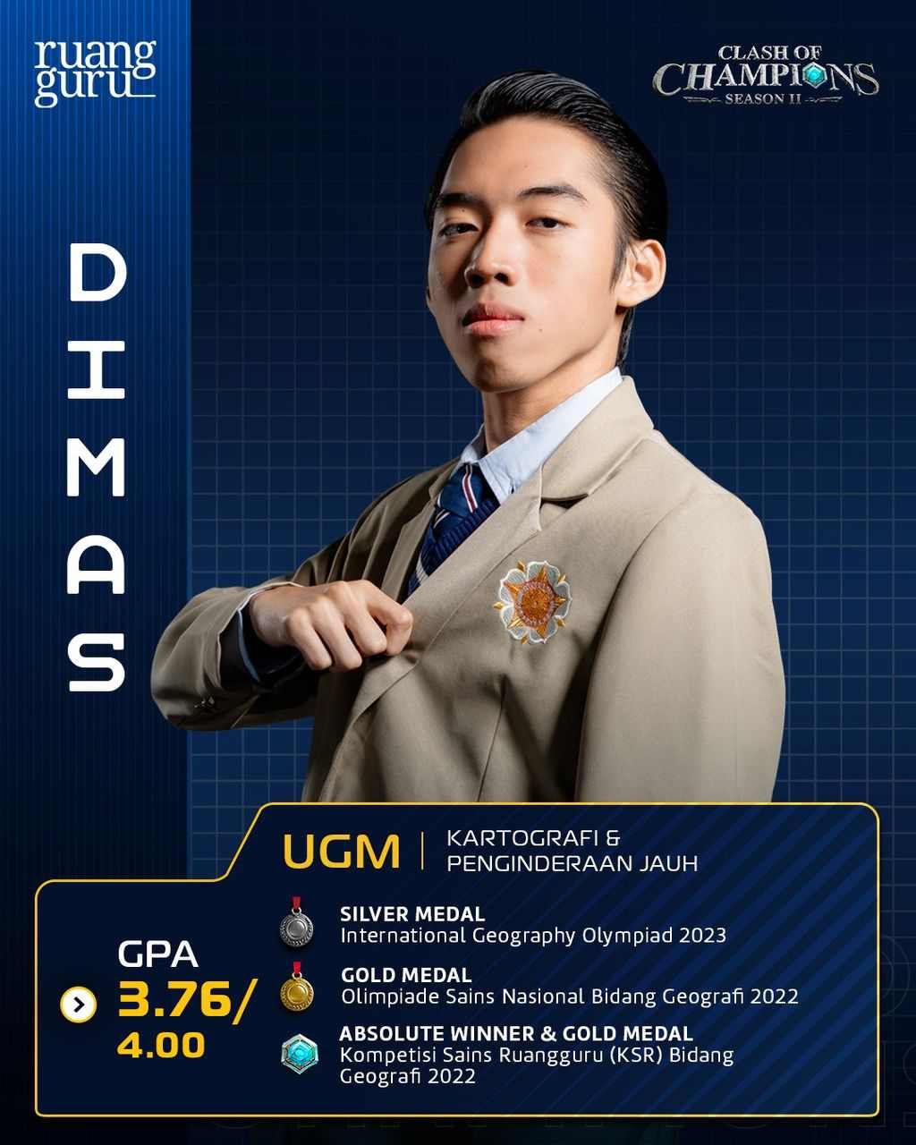 Peserta coc Dimas