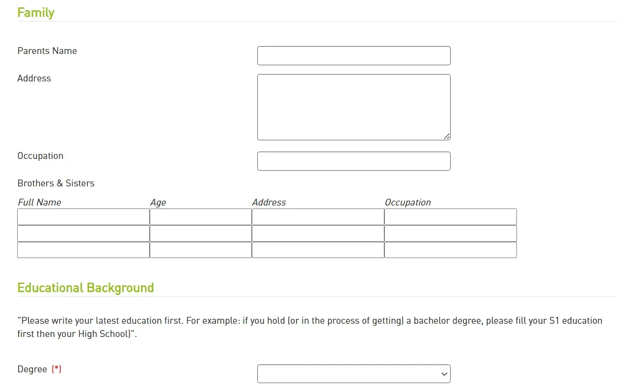 Formulir Latar Belakang Keluarga dan Pendidikan Management Trainee Nutrifood.webp