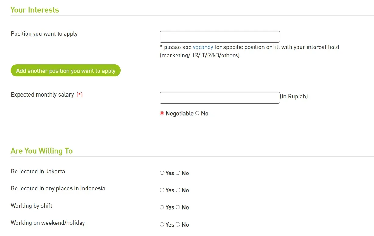 Formulir Minat dan Kesediaan Penempatan Management Trainee Nutrifood.webp