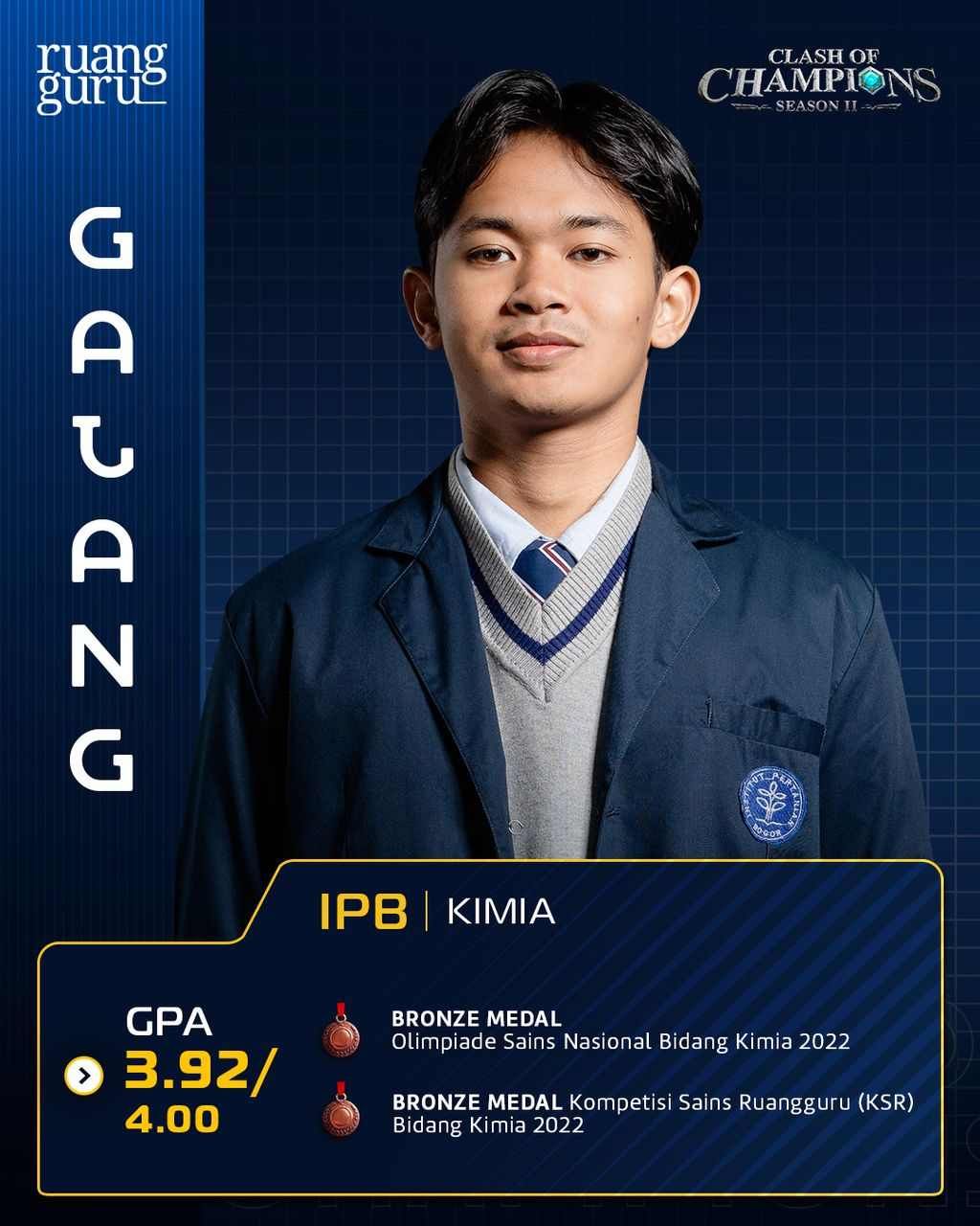 Peserta coc Galang
