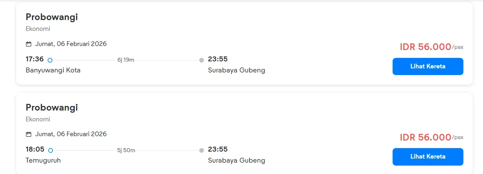 Harga Tiket KA Probowangi Jarak Jauh.webp