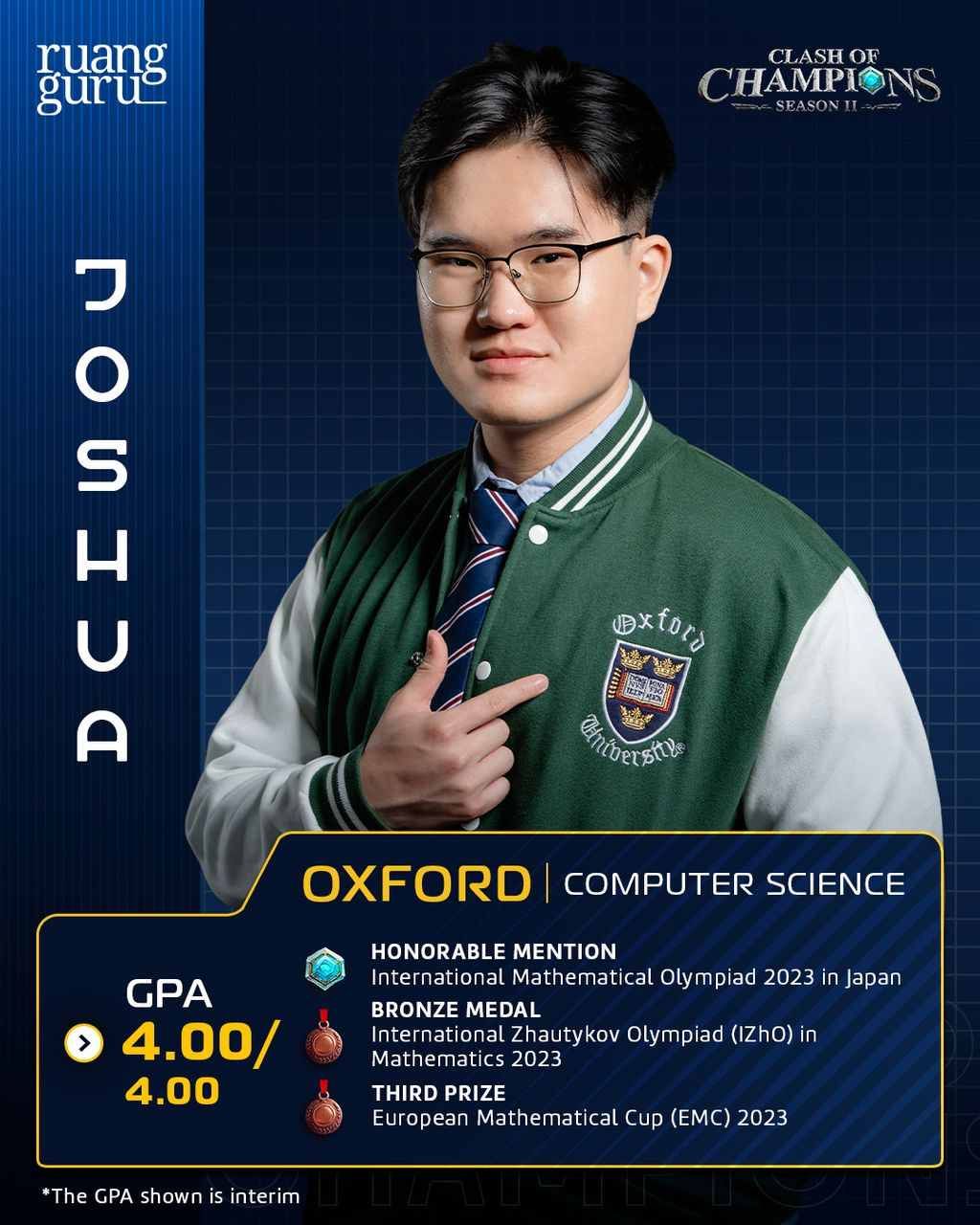 Peserta coc Joshua