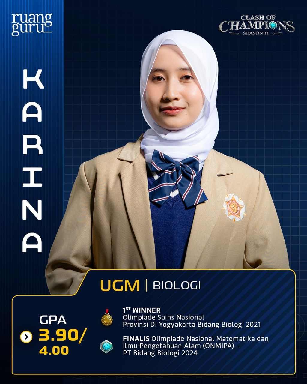 Peserta coc Karina