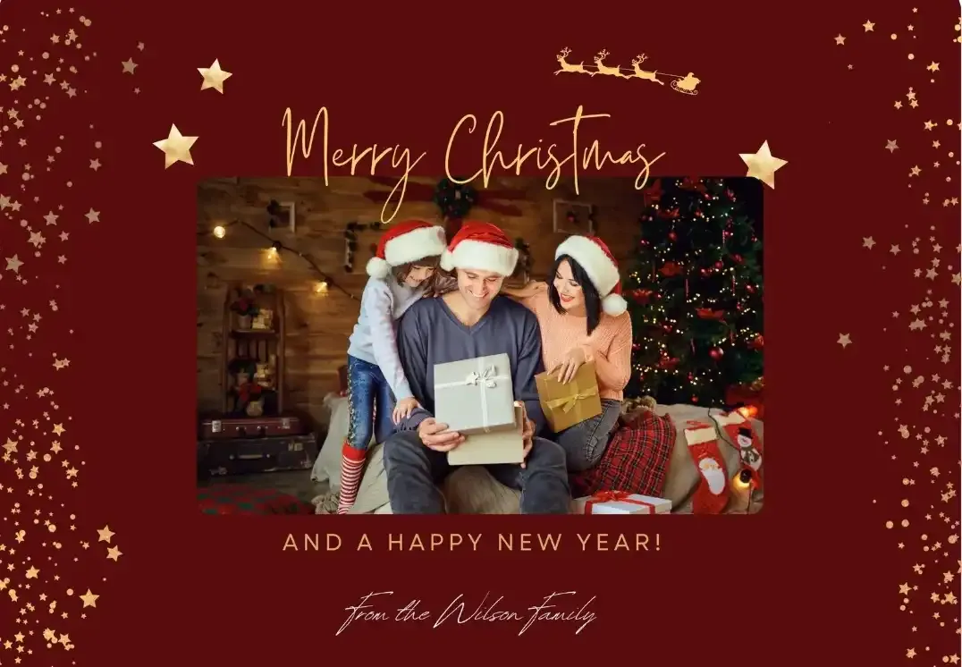 Kartu Ucapan Natal Nuansa Merah.webp