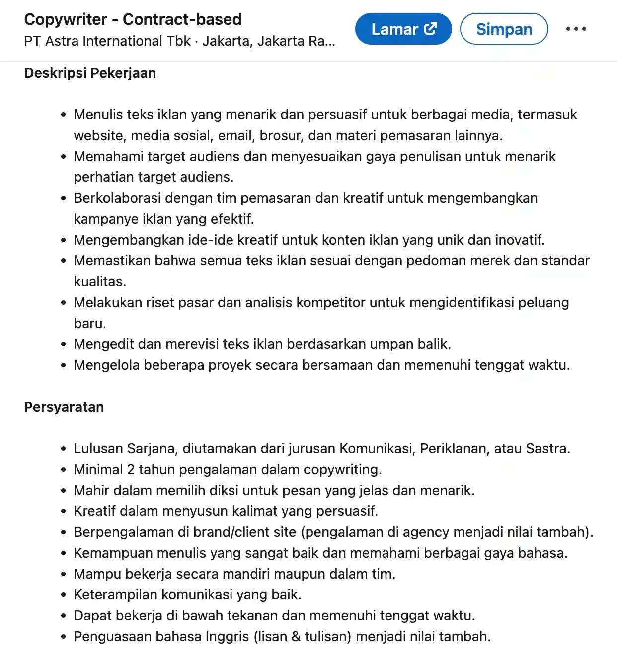 Lowongan Kerja Berdasarkan Iklan di Linkedin.webp