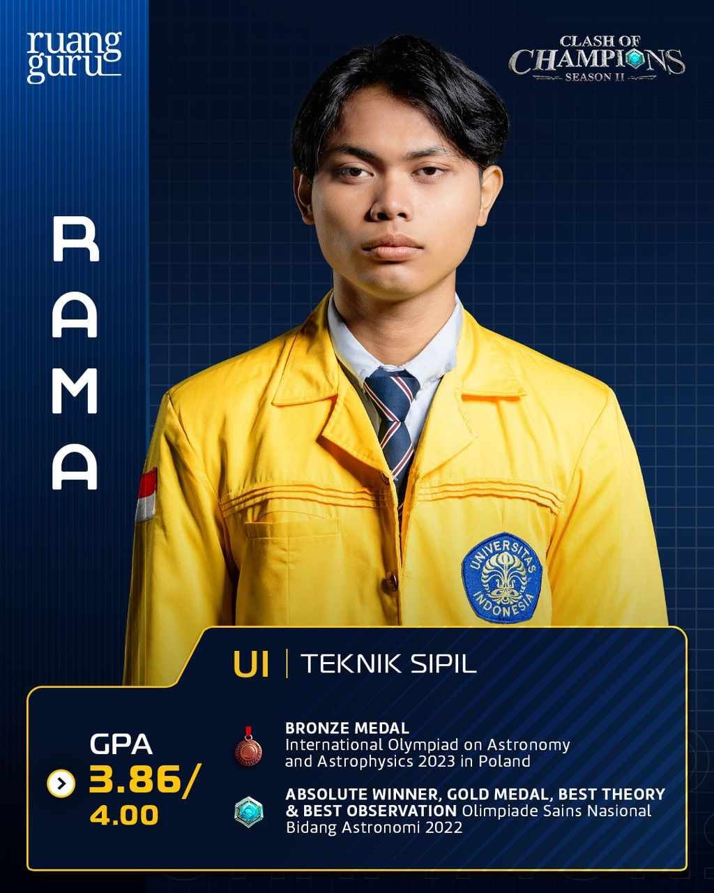 Peserta coc Rama